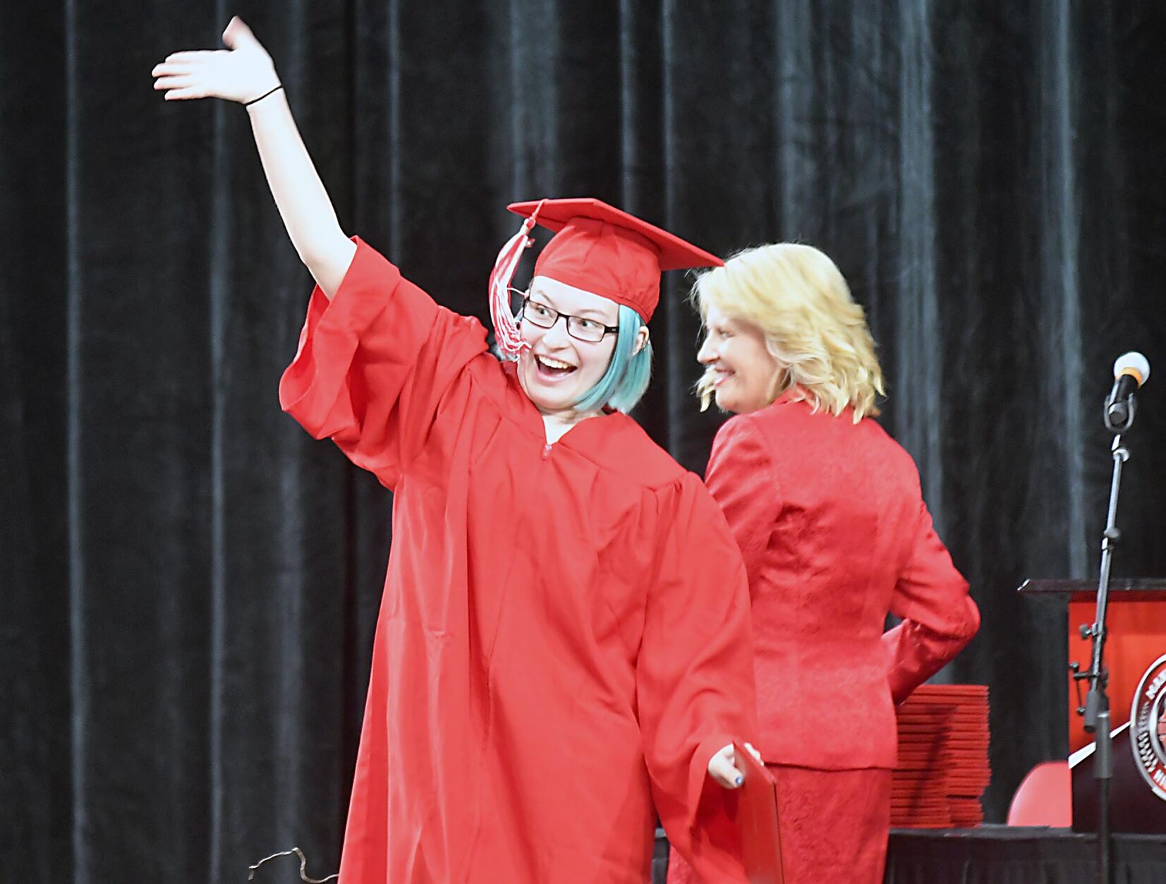 Mankato West graduation 1